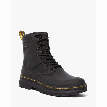 Dr Martens Iowa Waterproof Poly - Cierne Casual Obuv Panske, D128SK